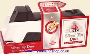 Preisvergleich Produktbild Gizeh Zigarettenstopfmaschine silver tip duo