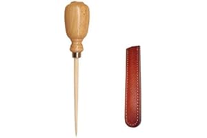 HIDALGO Cala para Jamón + Funda de Cuero para punta