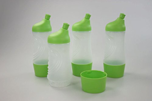 TUPPERWARE Sportfreund klein 415 ml grün (4) C93 Trinkflasche Sportflasche - 3