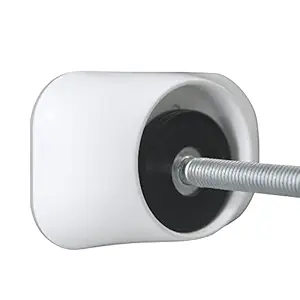 Baby Gates Wall Pads (4 Pack Guard) Safety Indoor Gate Wall Protector - Improved Small Compact Wall Cups Saves Trim & Paint - Best Dog Pet Child Kid Walk Through Pressure Mounted Gates Guard