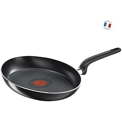 Tefal B3671202 Poêle, Aluminium, Noir, 36 cm