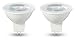 Produktbild AmazonBasics LED GU5.3, 4,5 W zu 35 W, 345 Lumen, 2er-Pack