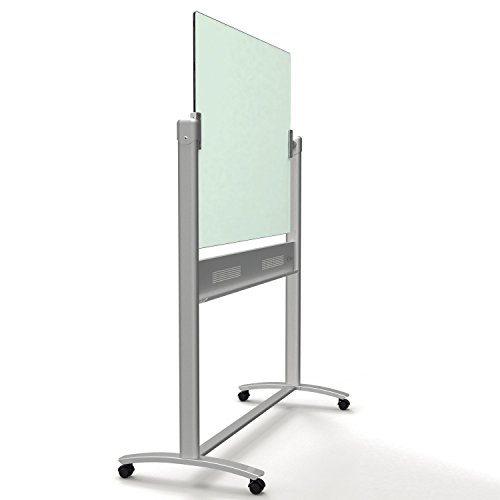 Nobo 1200x900 cm Diamond Glass  Mobile Board