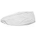 Moisturising Cotton Sock - One Size Fits Most Feet - For Soothing or Healing Dry Cracked Skin (White)