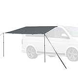 auto zeltdach gebraucht Inklusive 2 Teleskopstangen /4 x T-Peg Heringen / 4 x extra stabile Abspannbänder / Packtasche mit Trageschlaufen