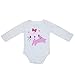 Vovotrade®Newborn Baby Clothing Sets Long-Sleeved Three-Piece Unisex Climbing Clothes Baby Rompers Outfit Size from 6-24 Months (90 18-24months, Pink)
