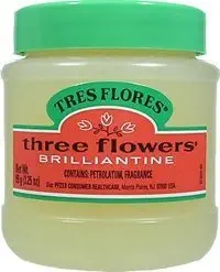 TRES FLORES Three Flowers Brilliantine Pomade 3.25oz/99g