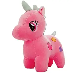 Unicorn Soft Toy, Soft Toy for Girls, Birthday Gift for Girls/boy, Toys, Baby Toys, Toys for 1 Year Old, Kids Toys, Soft Toys for Baby Girl, Gift for Girls, Unicorn Toy Gift Items, (Pink 30cm)