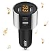 Produktbild Excellent Alfawise Dual-USB-Anschlüsse Bluetooth 4.2 Kfz-Ladegerät FM Transmitter - schwarz