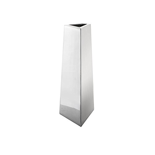 Sia Home Fashion 30 cm, Vase, Silber