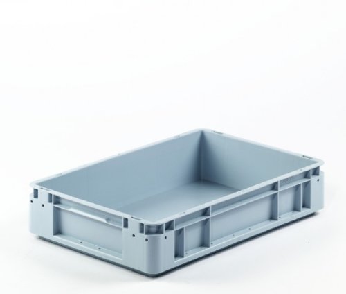 Preisvergleich Produktbild Euro-Stapelbehälter 600x400x120 mm, hellgrau