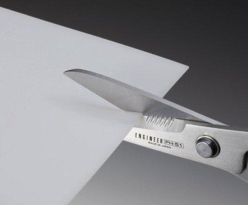 Qualität japanische Schere (Heavy Duty, Lage, schneiden Kevlar). Ideal für Werkstatt, Handwerker, DIY Kunsthandwerk etc. engineer ph-51 Engineer ph-51, Heavy Duty Scissors (kevlar capable) - 7