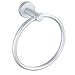 Produktbild NQ-ChongTian Handtuchring Bad Anhänger Handtuch Aufhängeraum Aluminium Bad Handtuch Tuch Aufhängering Durchschlagfreier multifunktionaler Aufhängering