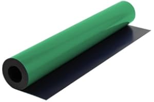 FIRST4MAGNETS MagFlex® Flexible Matt Green Magnetic Sheet for Creating Magnetic Pictures, Artwork, Signs or Displays - 620mm Wide - 5m Length