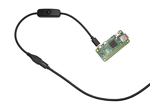 HomeSpot 28.5CM kurzes Micro USB 2.0 Kabel mit Ein/Aus Schalter – Ideal zur Stromversorgung von Raspberry Pi Zero, oder zur Ladung von Smartphones und Tablets (28.5CM USB Kabel mit Schalter) - 4