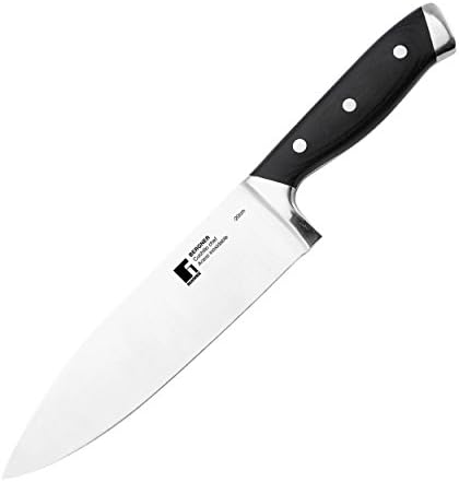 MasterPro Master Chef Knife, Stainless Steel, Wood, Silver, 20 x 30 x 30 cm