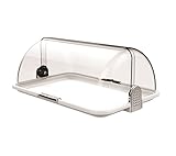 Diseño moderno BIESSE CASA CLASSICA Polybox Grande Silver Panera, Blanco, 46.5x31.5x19.5 cm