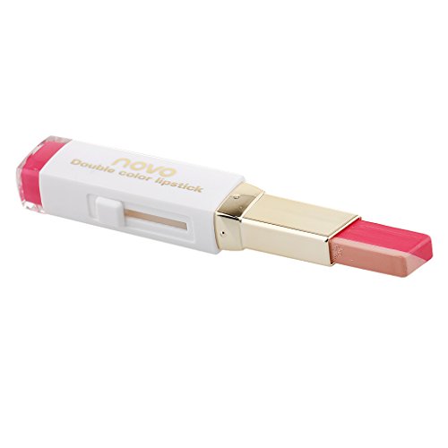 MagiDeal Dual-Farben Lippenstift Feuchtigkeitsspendende Farbverlauf Mode Make-up Lip Balm Langanhaltende Lip Gloss – # 1 - 6