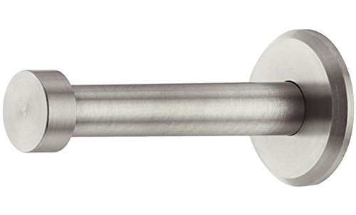Häfele Garderobenhaken Edelstahl matt 72mm tief