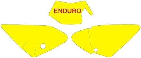 Blackbird Racing Race Number Fields White GasGas EC300 Build Date 03 – 04