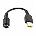 Produktbild Kabel und Adapter Dc rund 7,9 * 5,5 weiblichen zu männlichen Adapterkabel für Lenovo ThinkPad x1 (15cm) Quadrat
