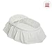 Cambrass Basket with Frills and Hood Une (47 x 84 cm, Classic Beige)