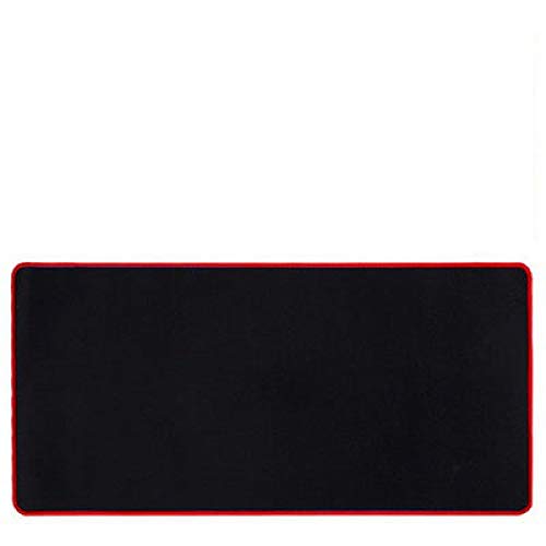 Preisvergleich Produktbild Grea Übergroße, gepolsterte Schreibtischplatte aus rutschfestem schwarzem Mauspad-120 * 60cm