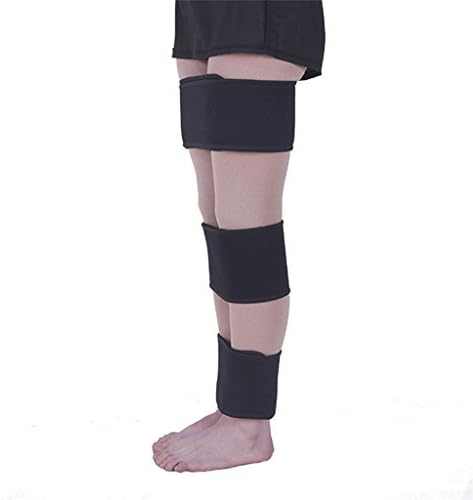 MNII Bow Legs Corrector Band O Legs/X Legs/Knock Knees,Three-Stage Physical Correction Belt Leg O X Leg Belt Fixer Correct Leg Type,Black