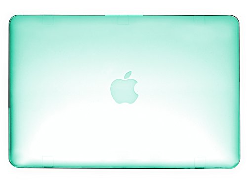MyGadget MacBook Pro Retina 13 Zoll *Crystal* Case – Model Ende ´12 – Mitte ´16 (A1502 / A1425) Plastik Mac Hülle Schutzhülle Hartschale Cover (Türkis) - 6