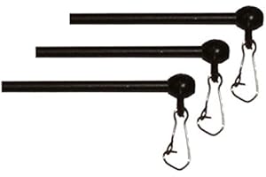 Eurofishing 6 x 5cm ANTI TANGLE FEEDER BOOMS WITH SNAP LINK