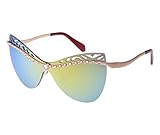 Tansle Damen Sonnenbrille Gelb Gold/Yellow