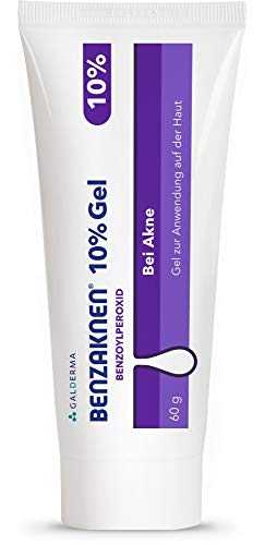 BENZAKNEN 10% Gel, Gel zur Anwendung auf der Haut bei Akne, 60g