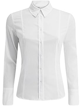 oodji Collection Damen Baumwoll-Hemd Basic