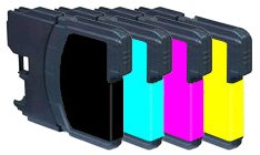 10 XL Patronen, kompatibel zu Brother LC1100 LC980 (4x schwarz & je 2x cyan magenta yellow) LC1100BK LC1100Y LC1100C LC1100M LC980BK LC980Y LC980C LC980M für Brother MFC-250C MFC-255CW MFC-290C MFC-295CN MFC-297C MFC-490CN MFC-5490CN MFC-5890CN MFC-790CW MFC-795CW MFC-6490CW MFC-6890CDW MFC-990CW DCP-145C DCP-163C DCP-165C DCP-167C DCP-185C DCP-195C DCP-365CN DCP-373CW DCP-375CW DCP-377CW DCP-383C DCP-385C DCP-387C DCP-395CN DCP-585CW DCP-6690CW jep