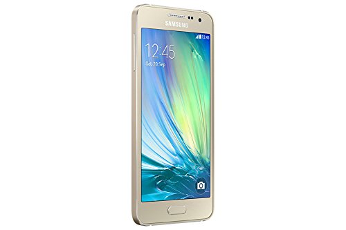 Samsung Galaxy A3 Smartphone (4,5 Zoll (11,4 cm) Touch-Display, 16 GB Speicher, Android 4.4) champagne-gold