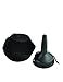 PVC Mannequin Manikin Head And Sucker Stand for Wig Toupee Display Styling Black