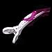 Anself 10Pcs Plastic Crocodile Hairdressing Sectioning Clamp Hair Styling Colorful Clip Hair Clip