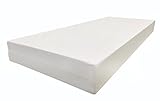 Dinaflex Matelas AU-Dessous du Prix; 9 Zones 110X190, COMPLÈTEMENT DÉHOUSSABLE, 23 CM D'ÉPAISSEUR, en POLYURÉTHANE EXPANSÉ WATERFOAM, ORTHOPÉDIQUE ANALLERGIQUE ET Anti-ACARIEN, Housse Milan Lisse