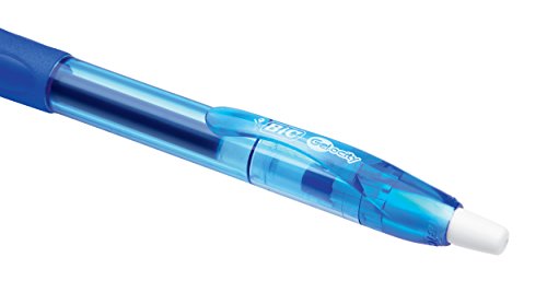 BIC Druck-Gelroller Gel-ocity Gel, 0,7 mm, nachfüllbar, Schachtel à 12 Stück, blau - 6