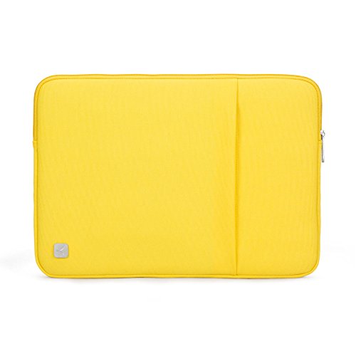 Caison 14″ Modisch Klassisch Laptop Hülle Beutel 14 Zoll Notebook Tasche Schoner Abdeckung (Gelb) - 2