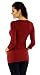 Zeta Ville - Women's Maternity Nursing T Shirt Top Tee - Sizes S-4XL - 618c (Crimson, UK 8/10, M)