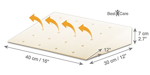 BestCare – druckentlastendes, atmungsaktives Babykissen in 4 Größen. Passgenau für viele Babybettchen, Kinderwagen, Stubenwagen, Beistellbettchen zur Vermeidung gefährlicher Lücken. Mit Aloe Vera für empfindliche Haut - 6
