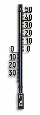 TFA-Dostmann Thermomètre d'extérieur analogique résistant aux intempéries avec Chiffres des degrés indépendants