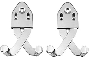 Mythrojan - Juego de 2 soportes de pared para espada vertical de metal