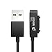 Produktbild WSKEN Magnet USB Ladekabel für Sony Xperia Z3 , Sony Xperia Z3 Compact , Sony Xperia Z2, Sony Xperia Z1 Smartphone , Sony Xperia Z Ultra XL39h , Sony Xperia Z1 Mini, Sony Xperia Z2 Mini Ladekabel Anschluss Adapter Anschluss Stecker Verbindung - schwarz
