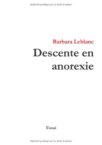 Download Descente en anorexie Download Descente en anorexie