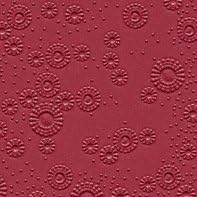 Servietten Serviettes, Bamboo, red, 25 x 25 cm