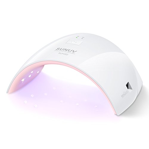 SUNUV SUN9C 24W Nageltrockner LED UV Nagellampe lampe für nägel mit Timer,Smart Sensor (Rosa) - 2