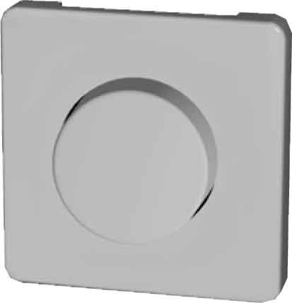 Preisvergleich Produktbild Elso Zentralplatte Dimmer mit Drehknopf FAB, perlweiß, 227010