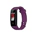 Produktbild ASD Smart Armband Farbbildschirm Herzfrequenz Blutdrucküberwachung intelligente Erinnerung wasserdichtes Sportarmband,Purple
